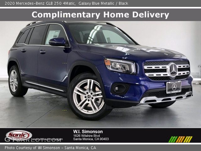 2020 Mercedes-Benz GLB 250 4Matic in Galaxy Blue Metallic