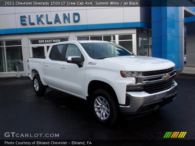 2021 Chevrolet Silverado 1500 LT Crew Cab 4x4 in Summit White