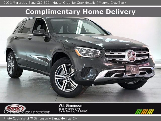 2021 Mercedes-Benz GLC 300 4Matic in Graphite Gray Metallic