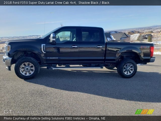 2018 Ford F350 Super Duty Lariat Crew Cab 4x4 in Shadow Black