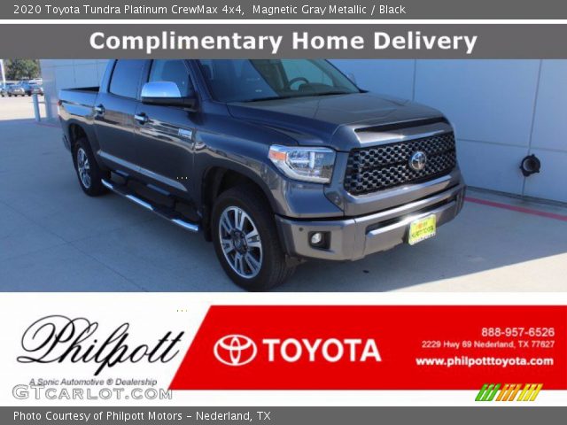 2020 Toyota Tundra Platinum CrewMax 4x4 in Magnetic Gray Metallic