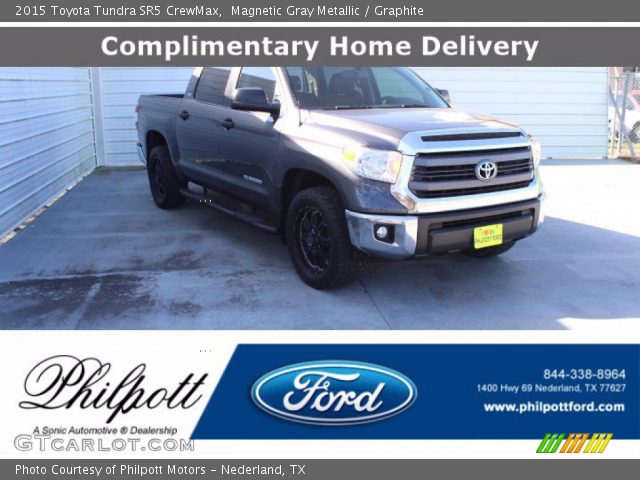 2015 Toyota Tundra SR5 CrewMax in Magnetic Gray Metallic