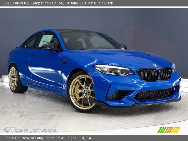 2020 BMW M2 Competition Coupe in Misano Blue Metallic