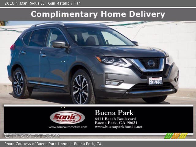 2018 Nissan Rogue SL in Gun Metallic