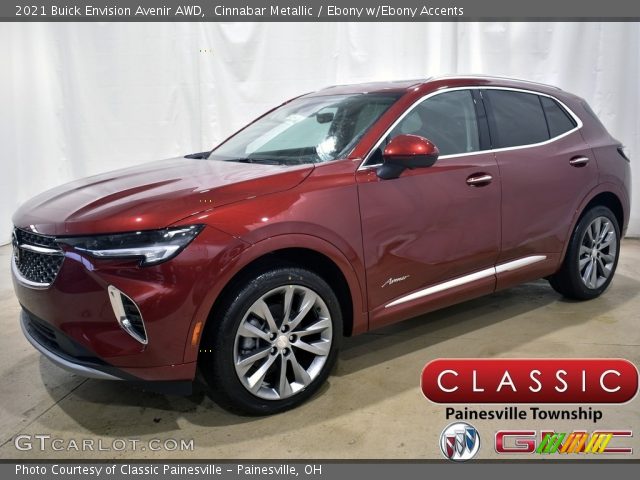 2021 Buick Envision Avenir AWD in Cinnabar Metallic