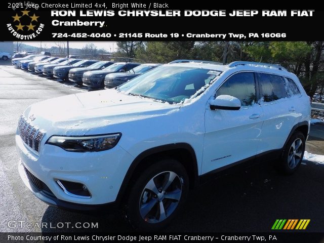 2021 Jeep Cherokee Limited 4x4 in Bright White