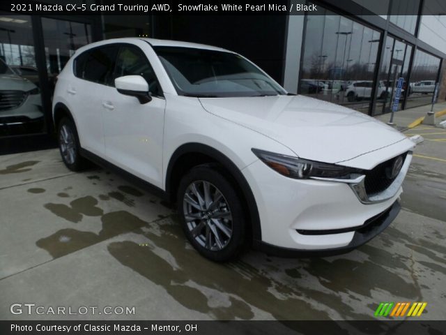 2021 Mazda CX-5 Grand Touring AWD in Snowflake White Pearl Mica