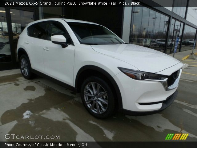 2021 Mazda CX-5 Grand Touring AWD in Snowflake White Pearl Mica