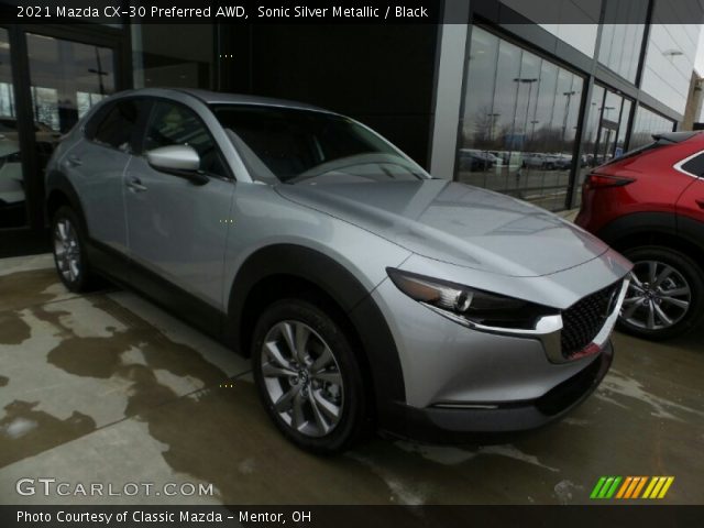 2021 Mazda CX-30 Preferred AWD in Sonic Silver Metallic