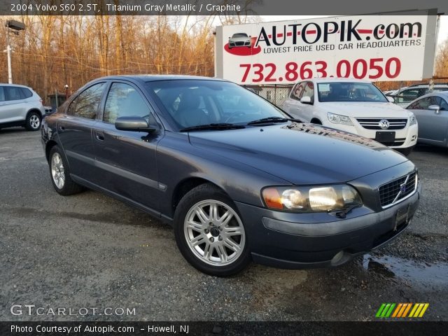 2004 Volvo S60 2.5T in Titanium Gray Metallic