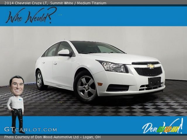 2014 Chevrolet Cruze LT in Summit White