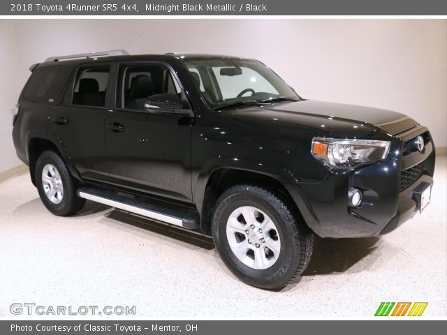 2018 Toyota 4Runner SR5 4x4 in Midnight Black Metallic