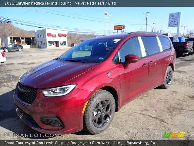 2021 Chrysler Pacifica Hybrid Touring in Velvet Red Pearl