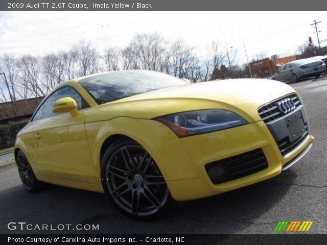 2009 Audi TT 2.0T Coupe in Imola Yellow