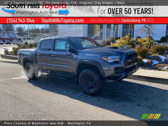 2021 Toyota Tacoma TRD Pro Double Cab 4x4 in Magnetic Gray Metallic