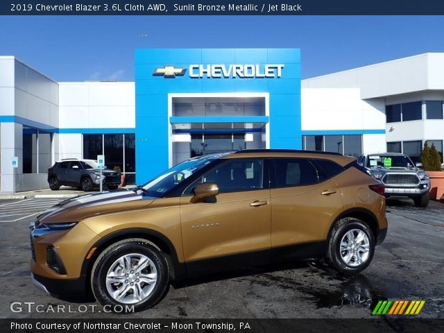 2019 Chevrolet Blazer 3.6L Cloth AWD in Sunlit Bronze Metallic