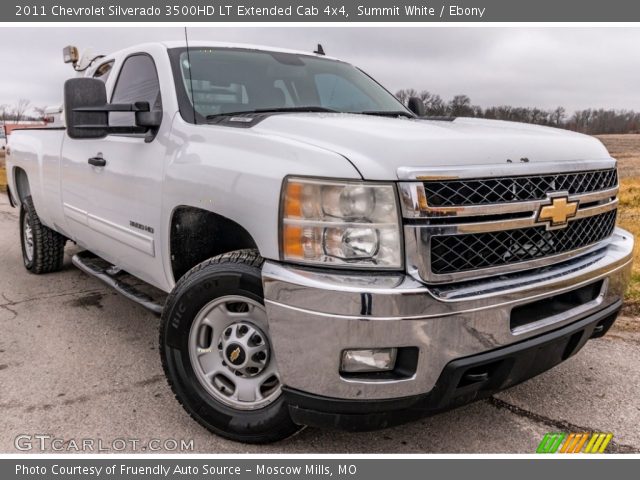2011 Chevrolet Silverado 3500HD LT Extended Cab 4x4 in Summit White