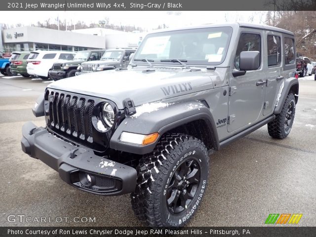 2021 Jeep Wrangler Unlimited Willys 4x4 in Sting-Gray