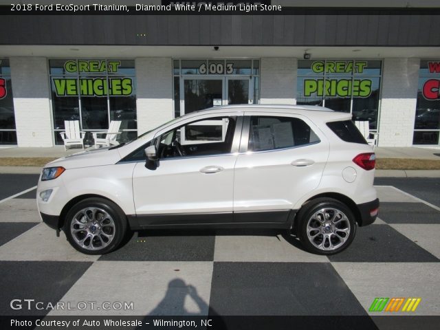 2018 Ford EcoSport Titanium in Diamond White