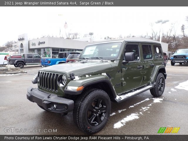 2021 Jeep Wrangler Unlimited Sahara 4x4 in Sarge Green