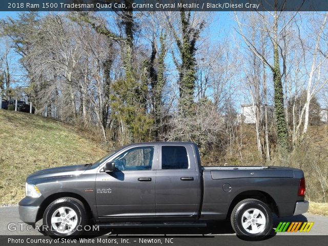 2018 Ram 1500 Tradesman Quad Cab in Granite Crystal Metallic