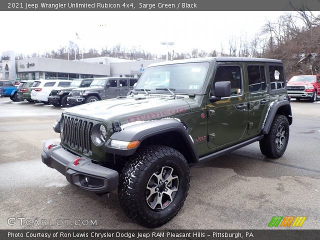 2021 Jeep Wrangler Unlimited Rubicon 4x4 in Sarge Green