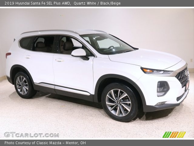 2019 Hyundai Santa Fe SEL Plus AWD in Quartz White