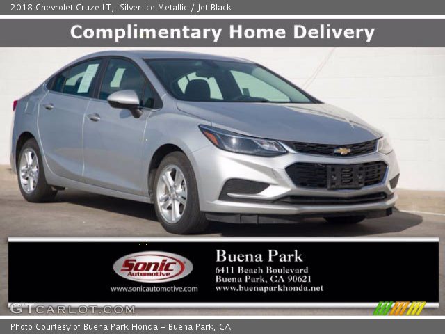 2018 Chevrolet Cruze LT in Silver Ice Metallic
