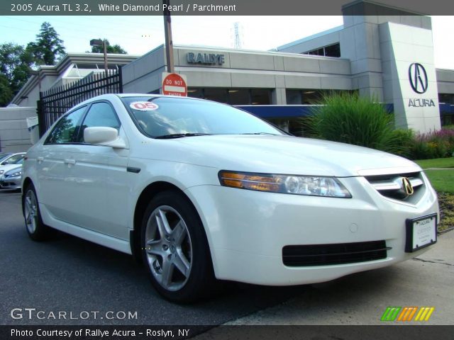 2005 Acura TL 3.2 in White Diamond Pearl