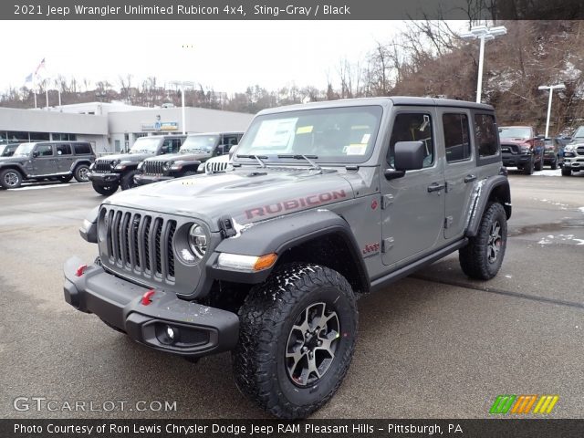 2021 Jeep Wrangler Unlimited Rubicon 4x4 in Sting-Gray