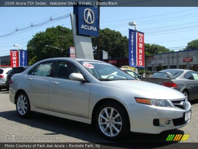 2006 Acura TSX Sedan in Alabaster Silver Metallic