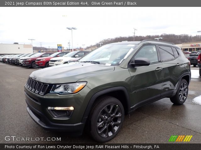 2021 Jeep Compass 80th Special Edition 4x4 in Olive Green Pearl