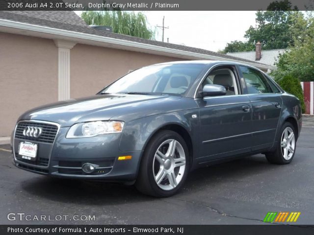2006 Audi A4 2.0T Sedan in Dolphin Gray Metallic