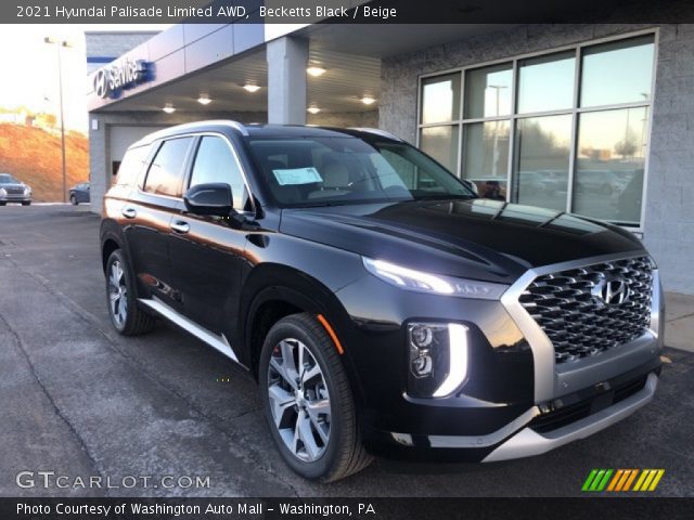 2021 Hyundai Palisade Limited AWD in Becketts Black