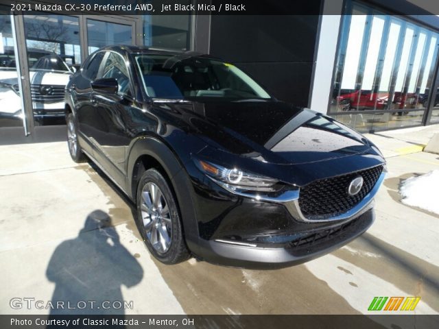 2021 Mazda CX-30 Preferred AWD in Jet Black Mica