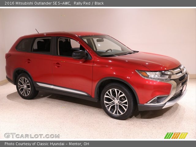 2016 Mitsubishi Outlander SE S-AWC in Rally Red