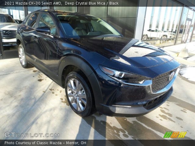 2021 Mazda CX-30 Select AWD in Deep Crystal Blue Mica