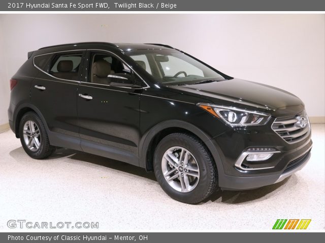 2017 Hyundai Santa Fe Sport FWD in Twilight Black