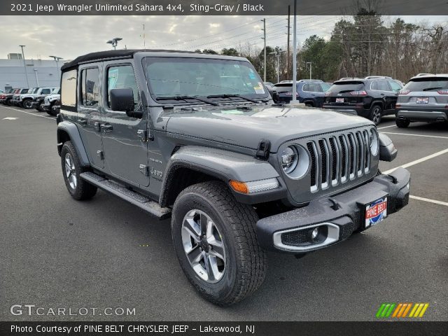 2021 Jeep Wrangler Unlimited Sahara 4x4 in Sting-Gray