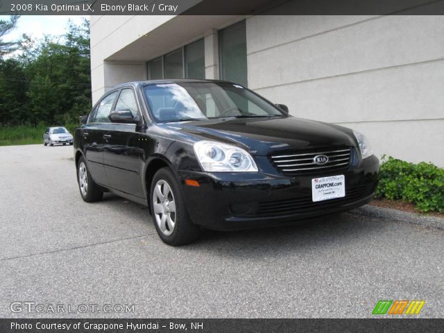 2008 Kia Optima LX in Ebony Black