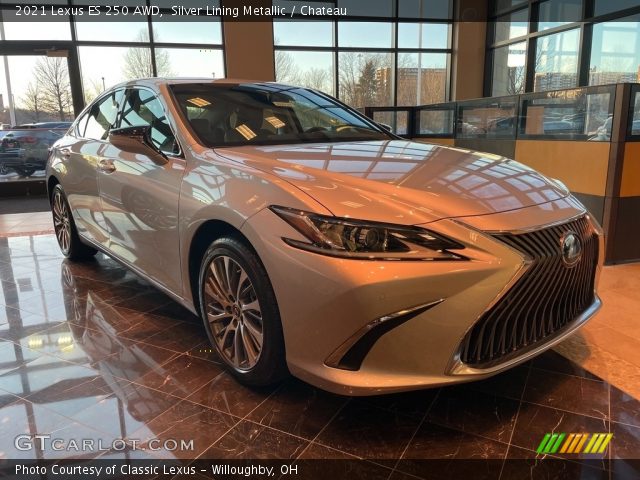 2021 Lexus ES 250 AWD in Silver Lining Metallic