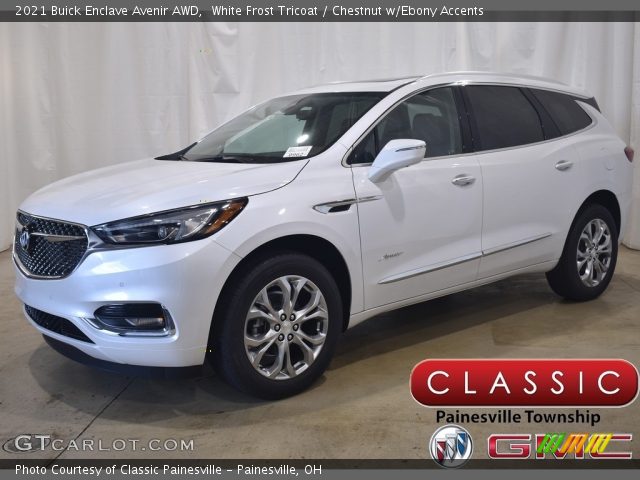 2021 Buick Enclave Avenir AWD in White Frost Tricoat