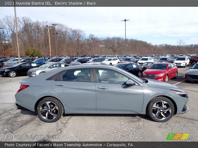 2021 Hyundai Elantra SEL in Electric Shadow