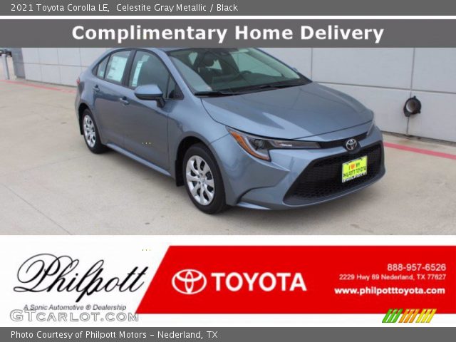 2021 Toyota Corolla LE in Celestite Gray Metallic