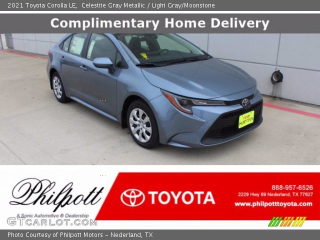 2021 Toyota Corolla LE in Celestite Gray Metallic