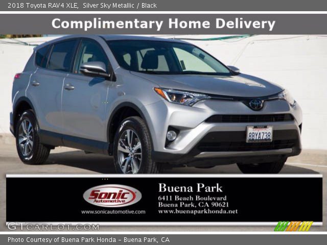 2018 Toyota RAV4 XLE in Silver Sky Metallic