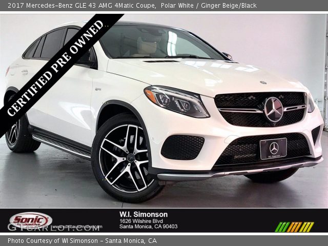 2017 Mercedes-Benz GLE 43 AMG 4Matic Coupe in Polar White