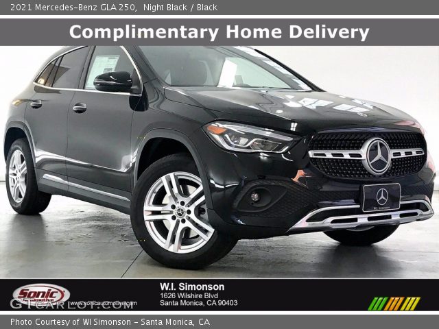 2021 Mercedes-Benz GLA 250 in Night Black