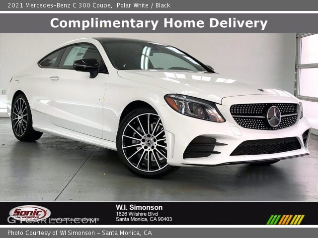 2021 Mercedes-Benz C 300 Coupe in Polar White