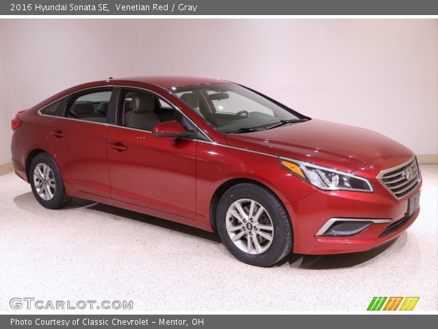 2016 Hyundai Sonata SE in Venetian Red
